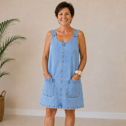 Brooke | Denim Pocket Dress
