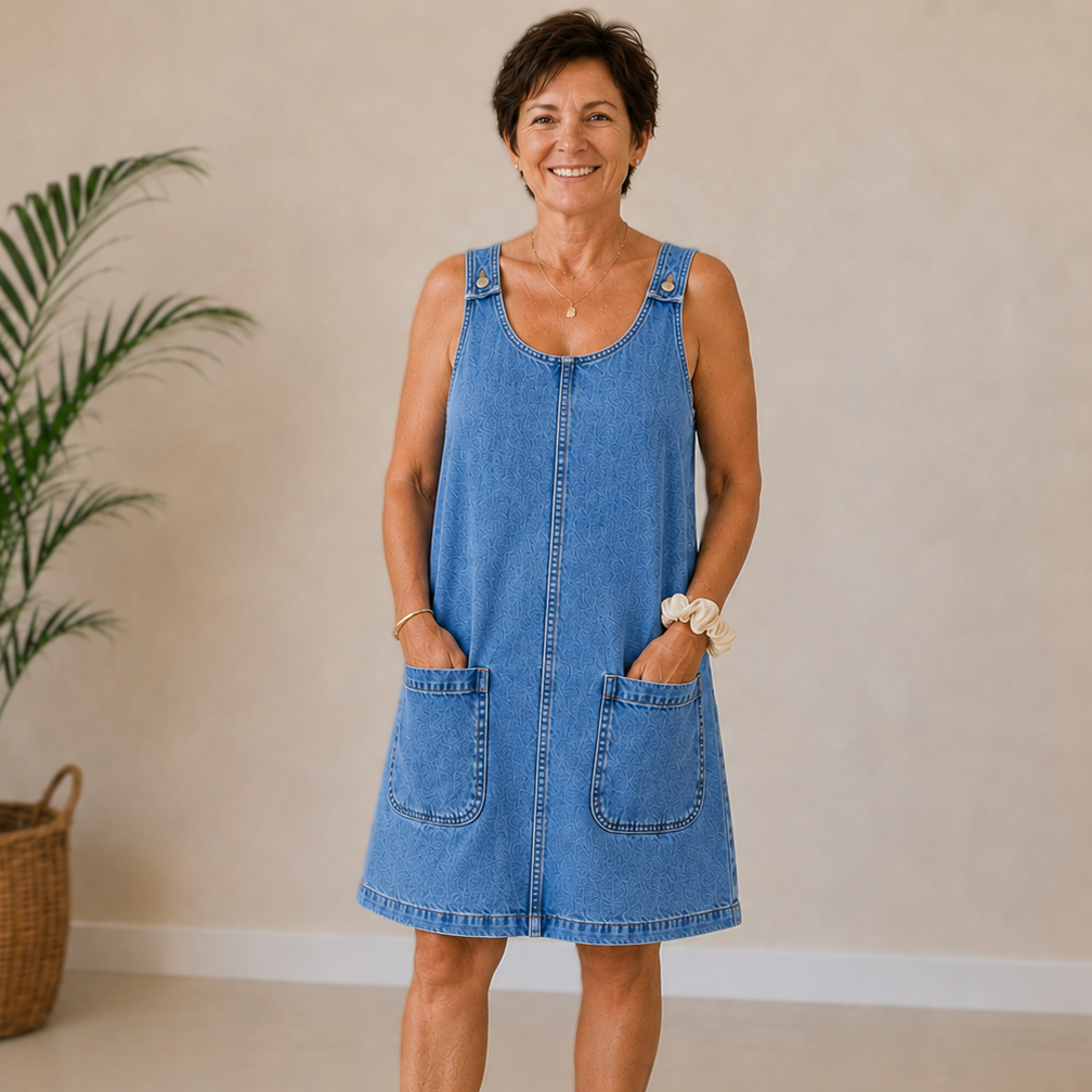 Brooke | Denim Pocket Dress
