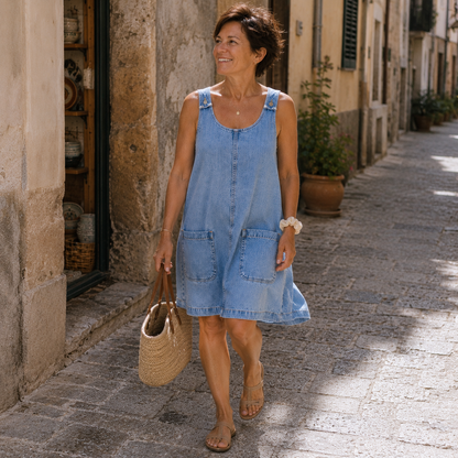 Brooke | Denim Pocket Dress