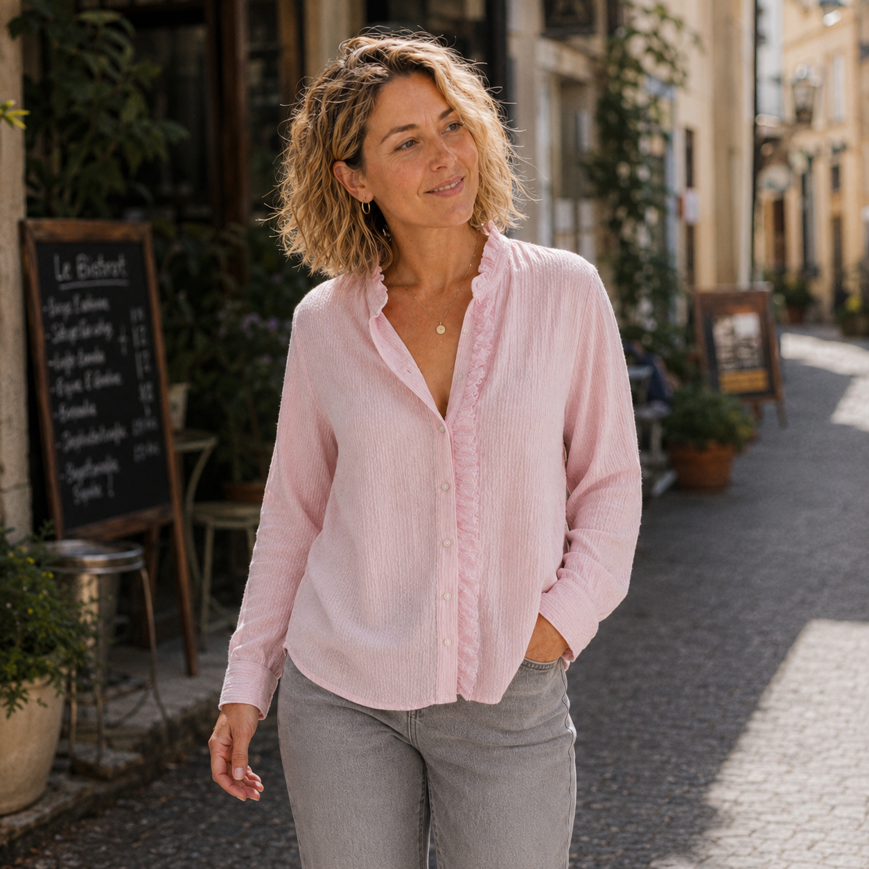 Harper | Relaxed Ruffle Blouse