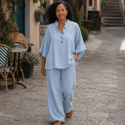 Amara | Linen Lounge Set