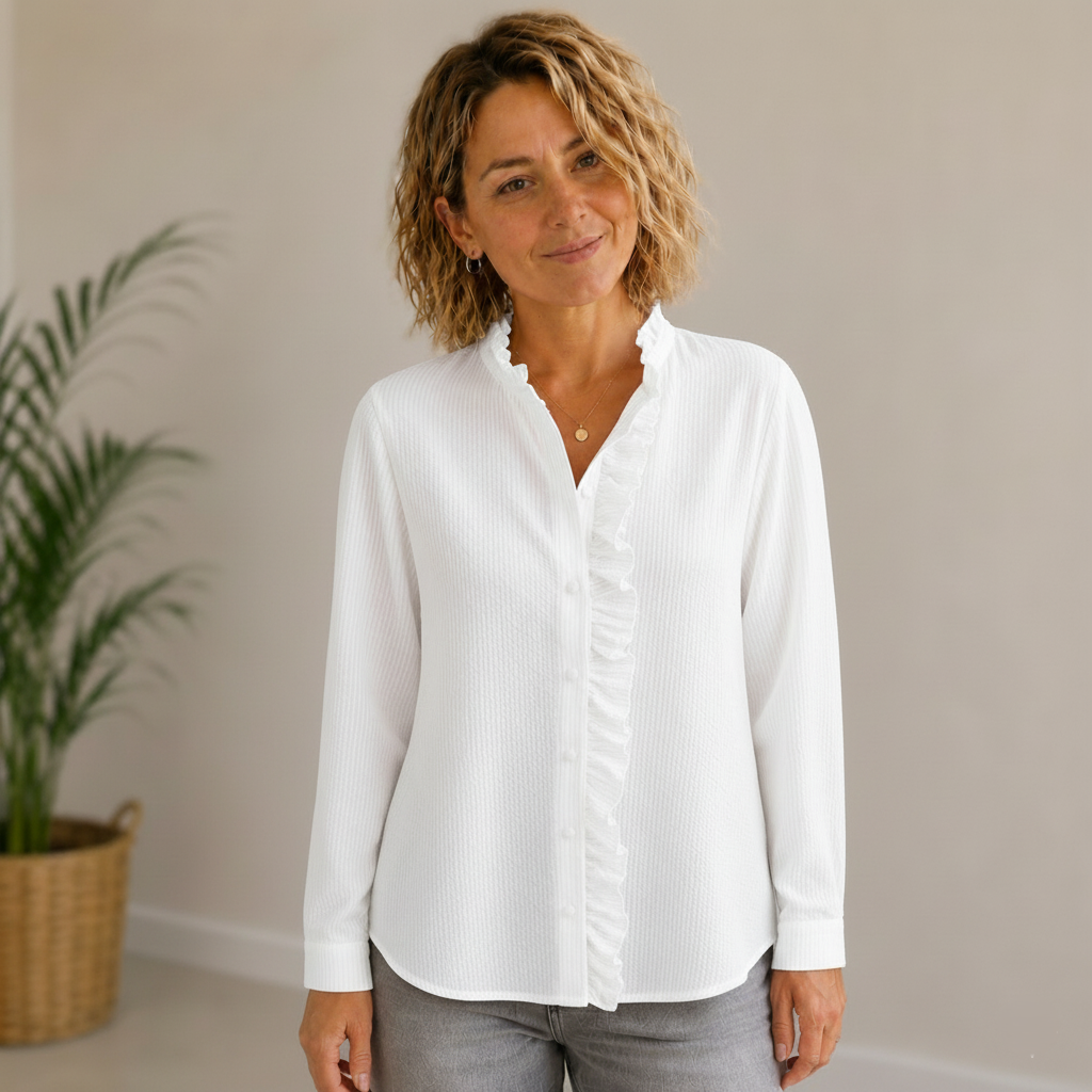 Harper | Relaxed Ruffle Blouse